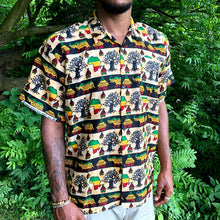 Load image into Gallery viewer, African Print Linen Shirt
