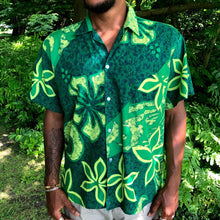 Load image into Gallery viewer, Bright Green Hawaii Shirt
