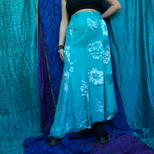 Load image into Gallery viewer, Asymmetric Shimmering Maxi Skirt

