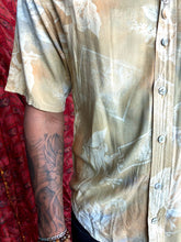 Load image into Gallery viewer, Tie Dye Hawaii Print Shirt

