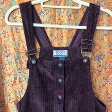 Load image into Gallery viewer, Short Corduroy Dungaree Dress
