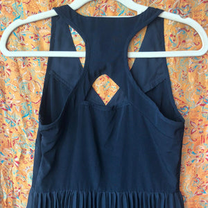 Pleated Asymmetric Dress