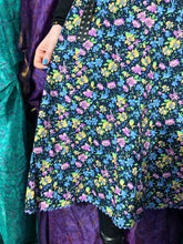 Load image into Gallery viewer, Floral A-Line Midi Skirt
