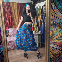 Load image into Gallery viewer, Bright African Print Maxi Skirt

