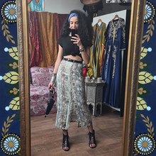 Load image into Gallery viewer, Straight Cut Printed Maxi Skirt
