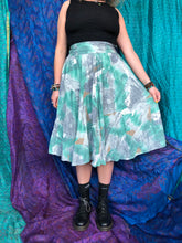 Load image into Gallery viewer, Travel Stamp Print Midi Skirt
