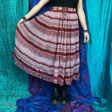 Load image into Gallery viewer, Crepe Cotton Printed Skirt
