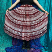 Load image into Gallery viewer, Crepe Cotton Printed Skirt
