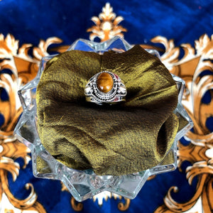 Tiger Eye Gemstone Ring