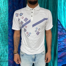 Load image into Gallery viewer, Printed 80&#39;s Polo Shirt
