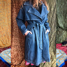 Load image into Gallery viewer, Outstanding Denim Trench Coat

