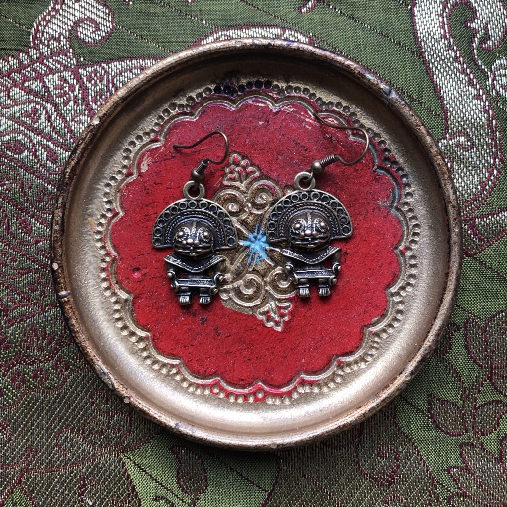 Traditional Colombian Drop Earrings