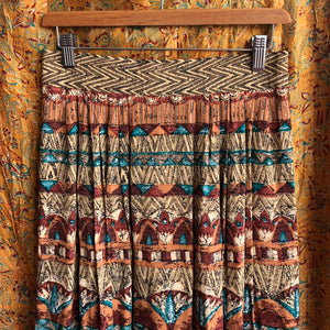 African Printed Maxi Skirt