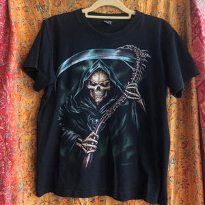 Short Sleeve Black Metal T-Shirt