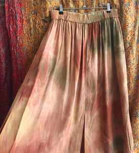 Earthy Tie Dye Maxi Skirt