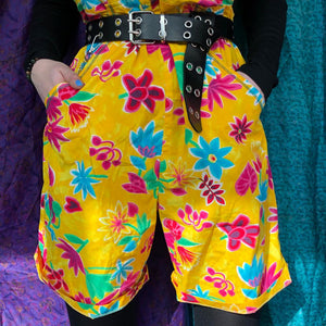 Amazing 80's Colourful Dungarees