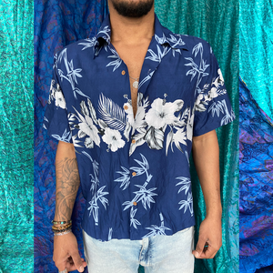 Hawaii Flower Print Shirt